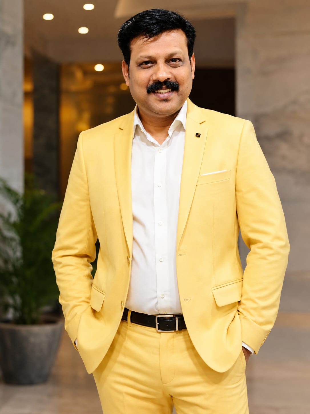 Portrait of Dr. Prajiy Menon (Hon.), Chairman & Managing Director